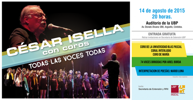 Cesar Isella con Coros “Todas las voces Todas”