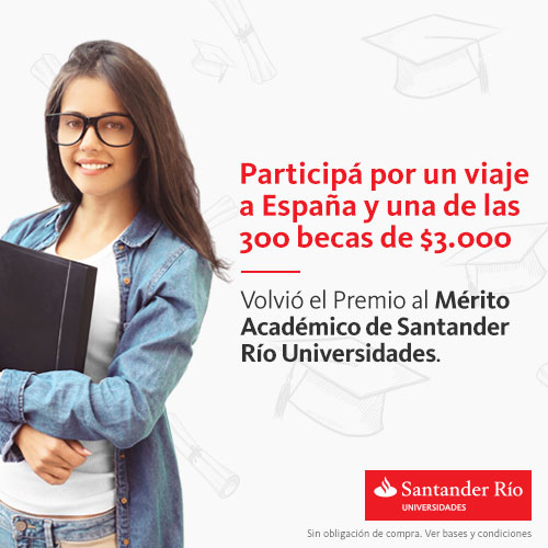 Santander Río: Premio al Mérito Académico