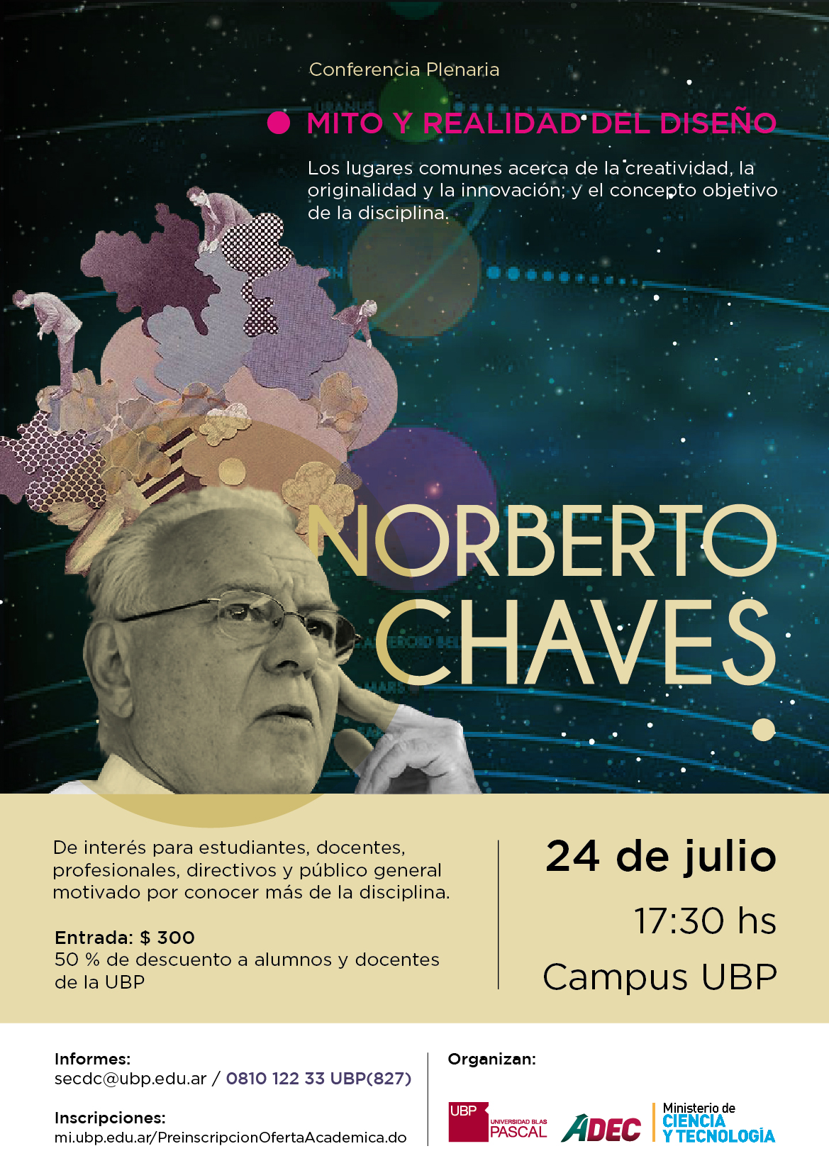 Norberto Chaves: Conferencia, Mito y realidad del diseño