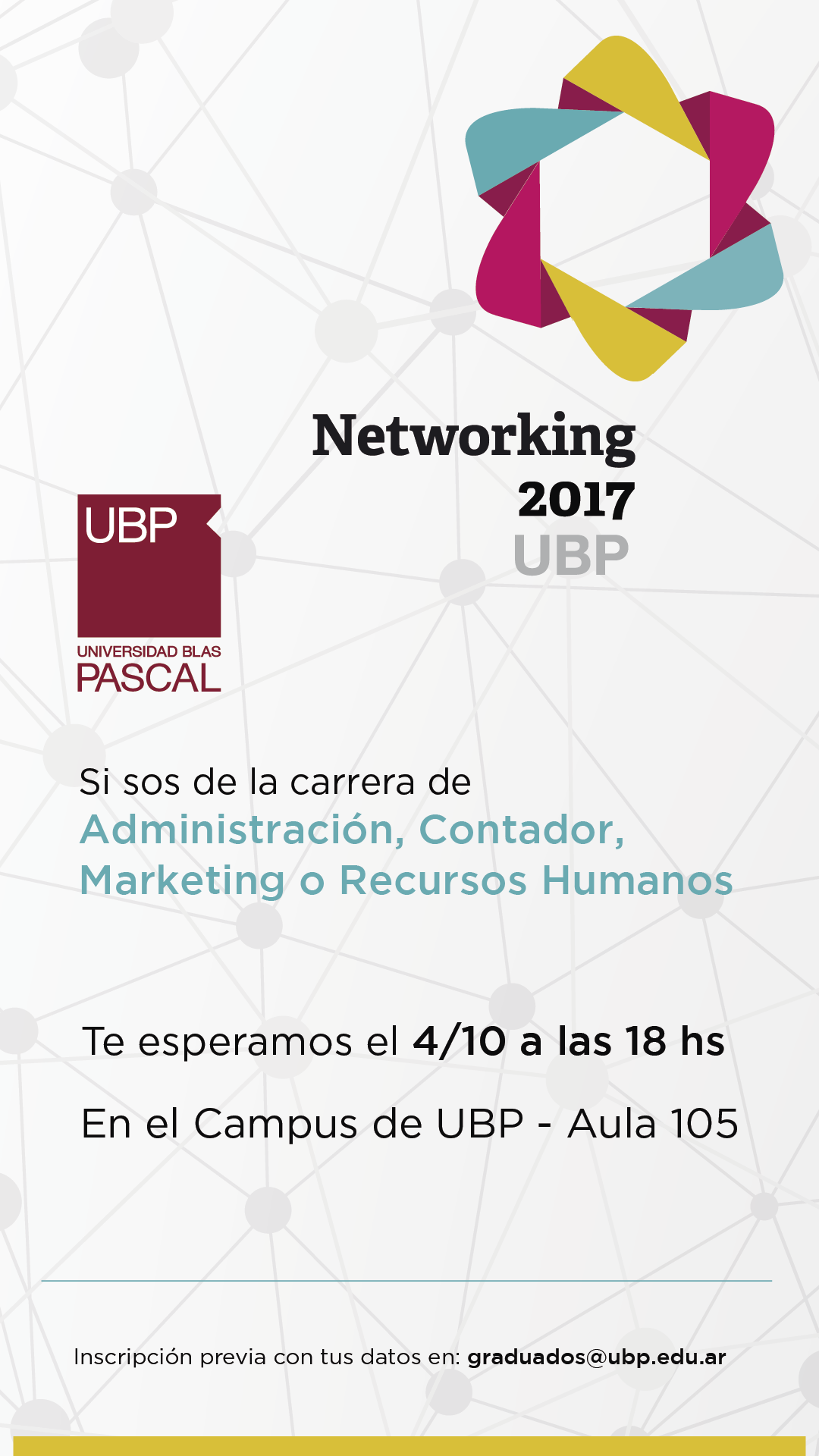 Tercer Networking por carreras UBP