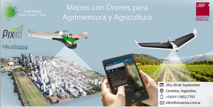 Mapeo con Drones para Agricultura y Agrimensura