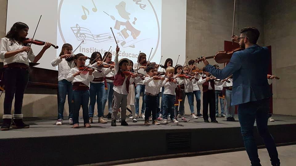 Un concierto donde los jóvenes fueron protagonistas