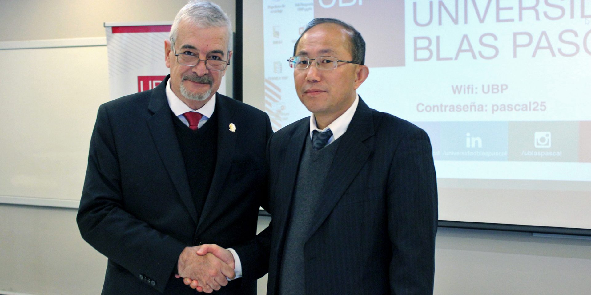 La UBP firma convenio de colaboración con una universidad de China