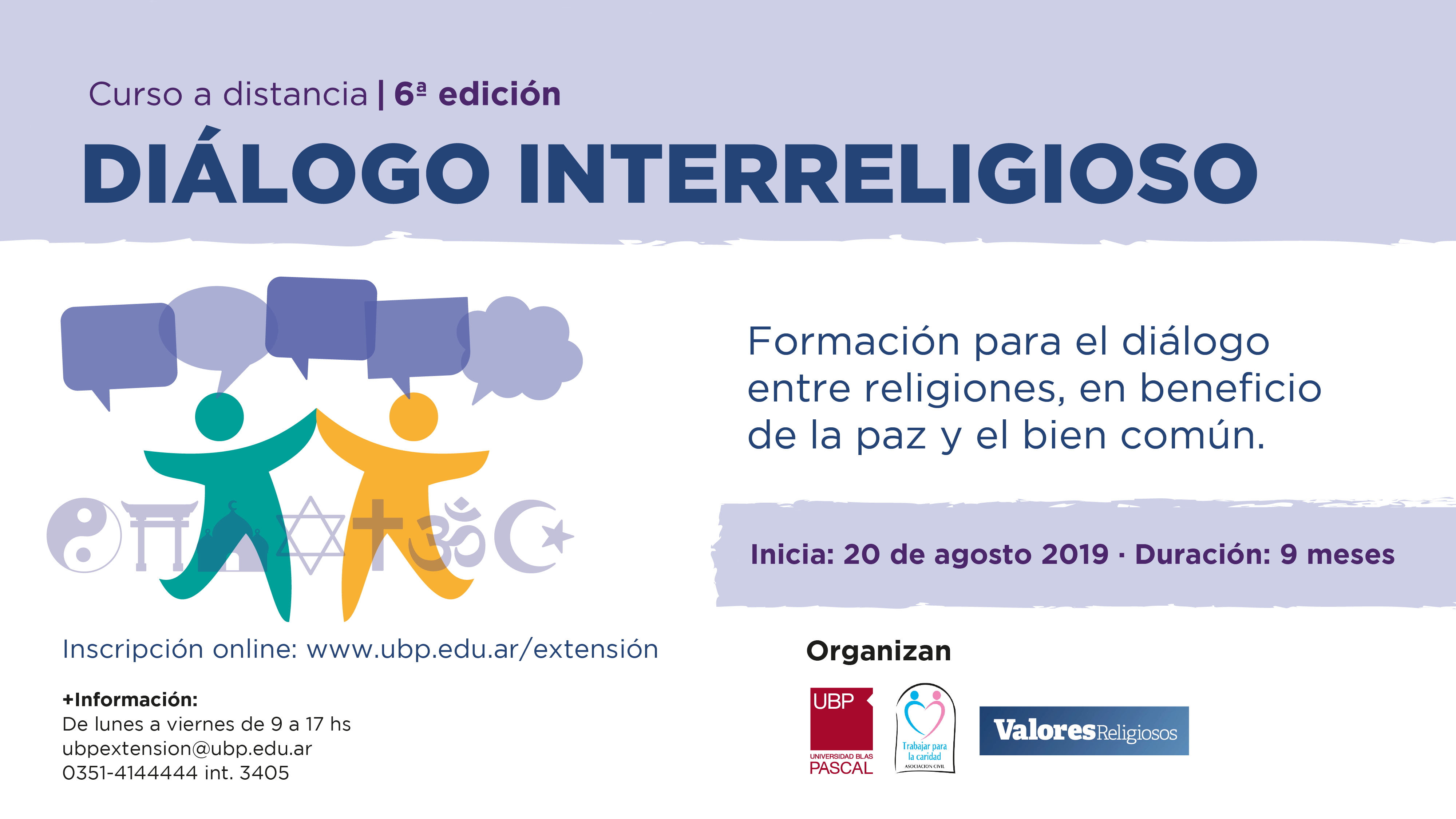 Curso on line: “Diálogo Interreligioso 6ta Edición”