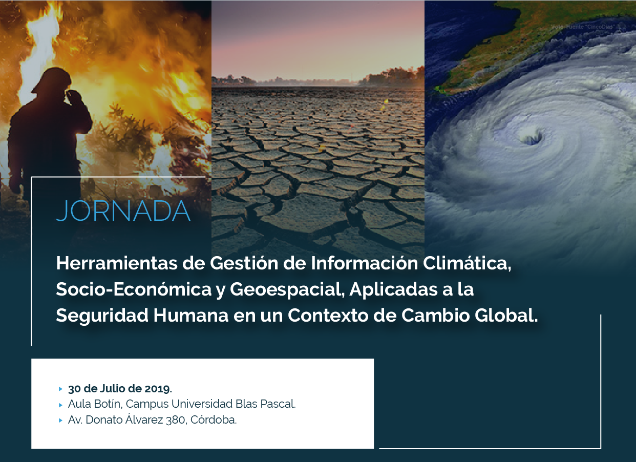 Jornada: Herramientas de Gestión de Información Climática
