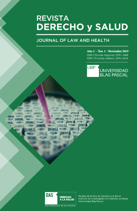 ¡Ya está disponible la 3ra edición de la Revista Derecho y Salud!