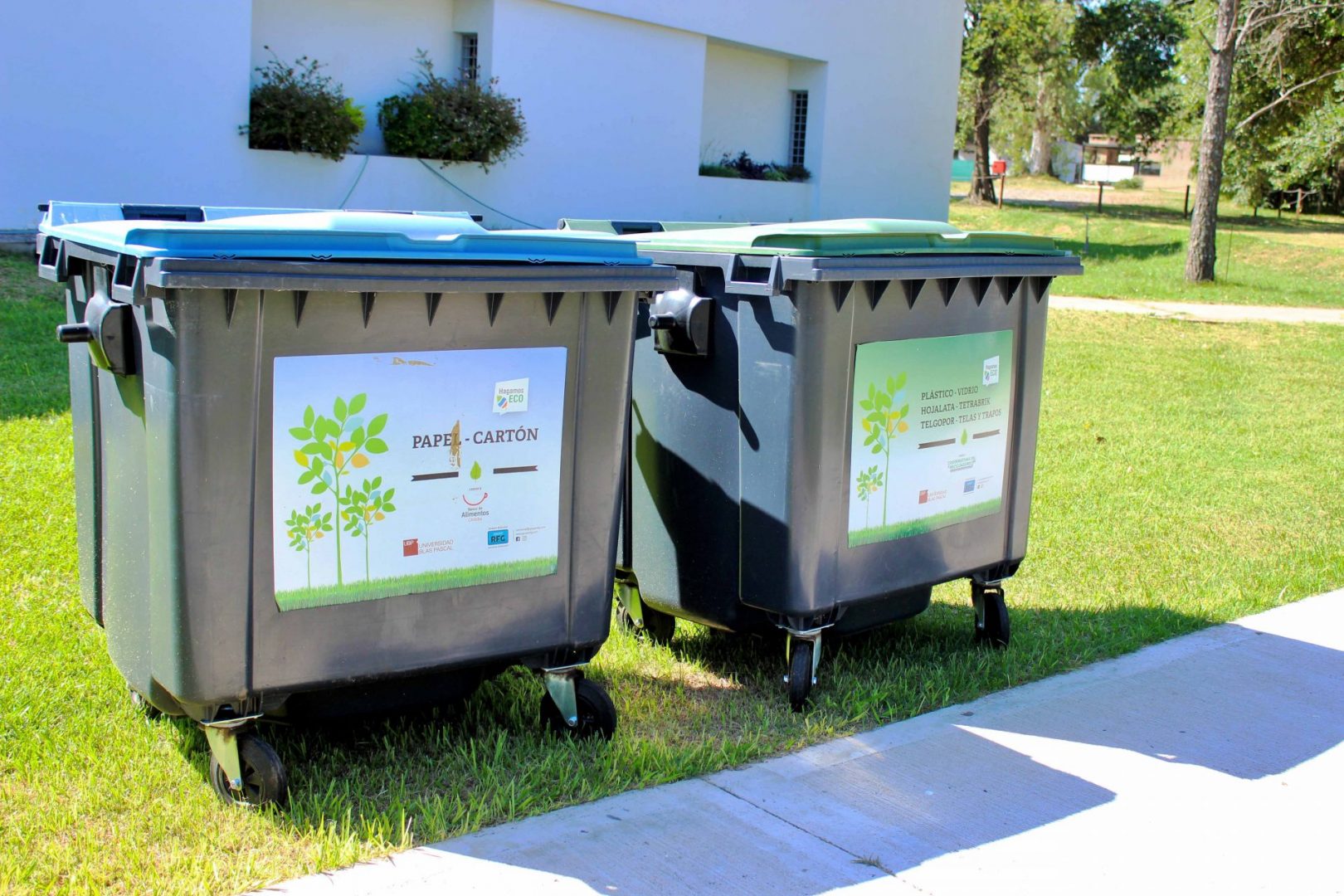 UBP sostenible: continua el plan de reciclaje social
