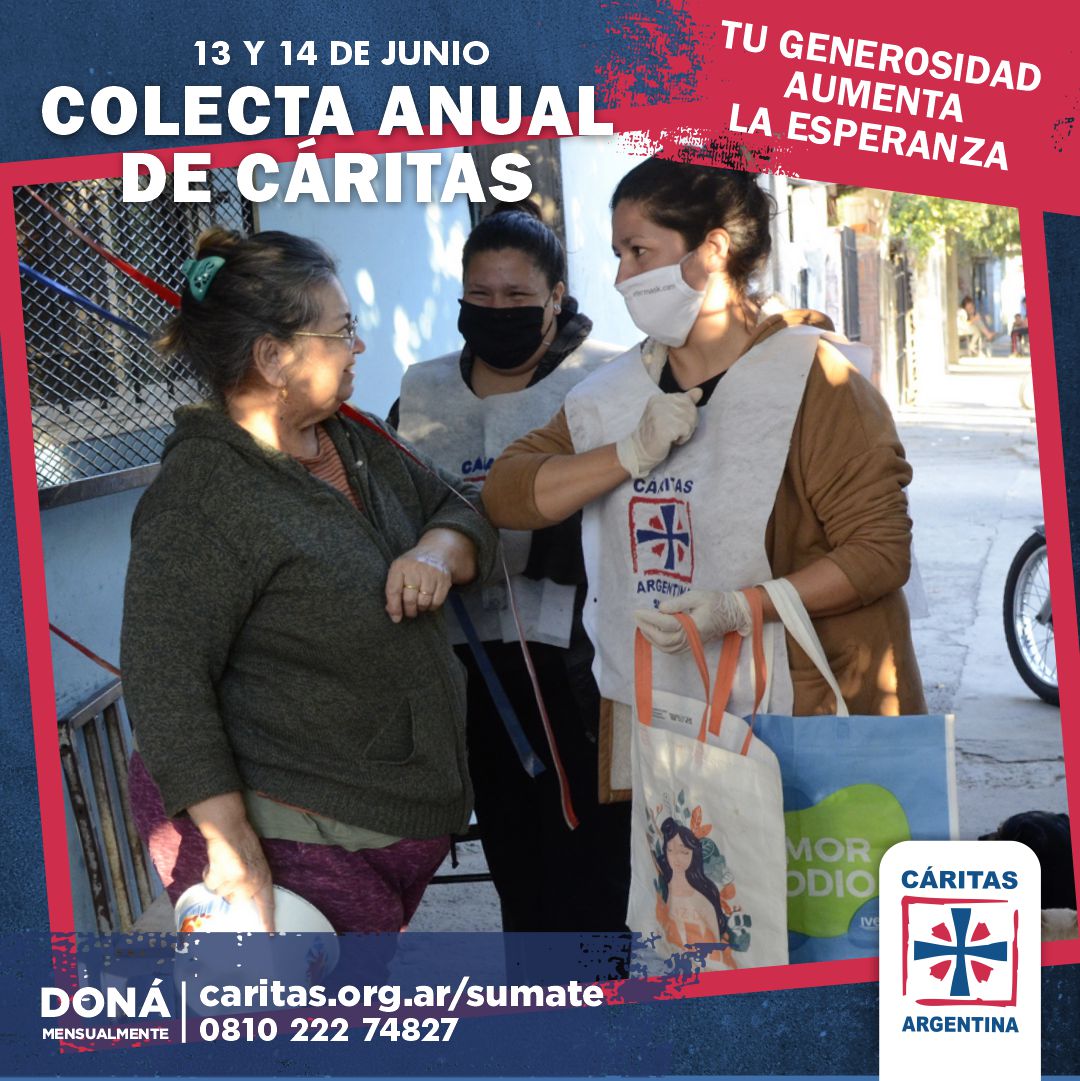 Por primera vez en su historia, Cáritas centrará su Colecta Anual en donaciones digitales