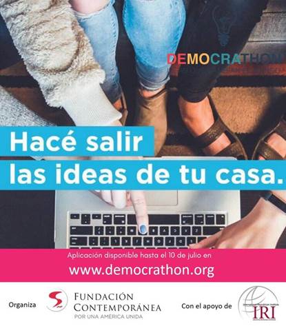 Democrathon: programa para emprendedores sociales