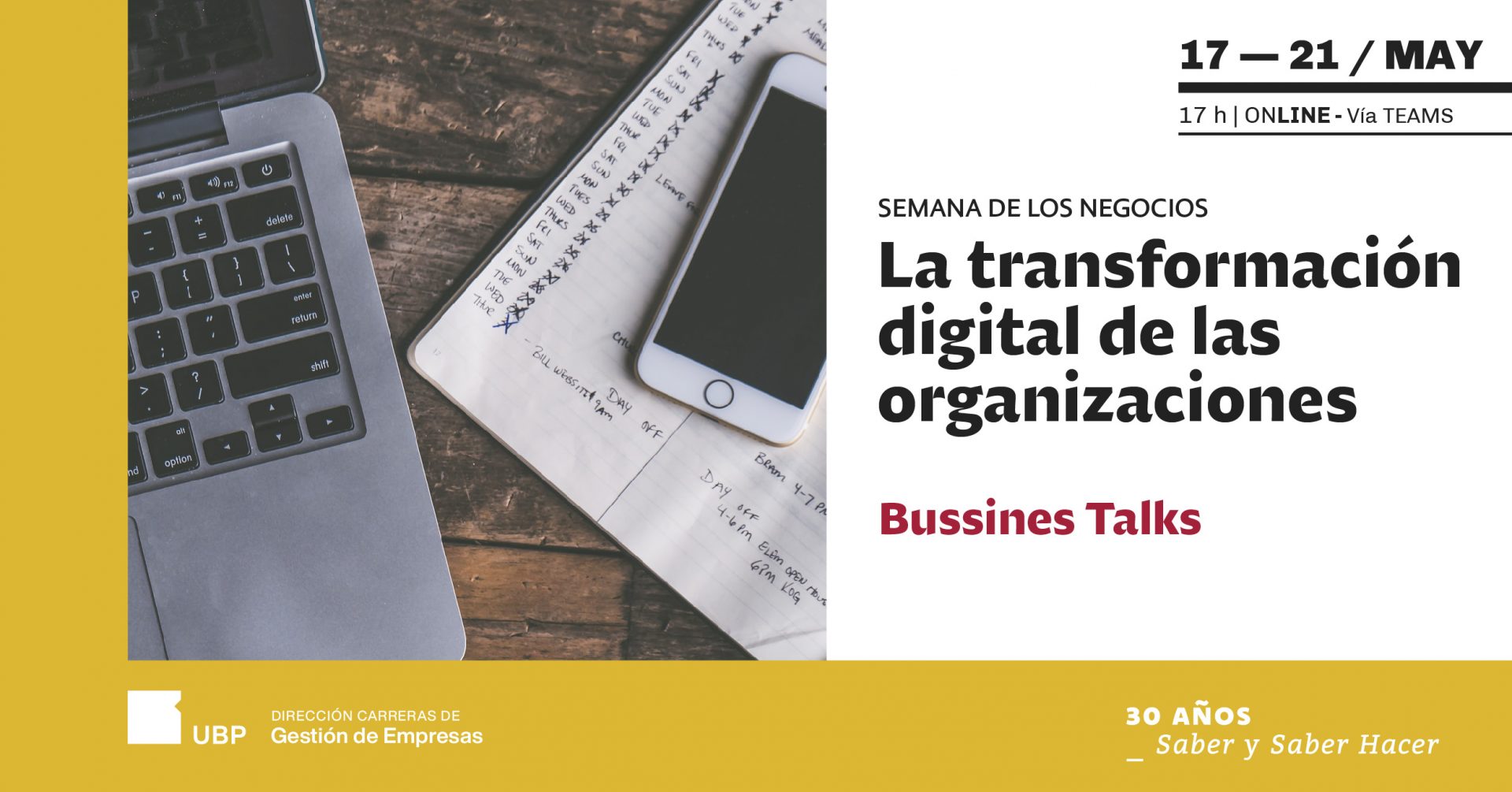 Semana de los Negocios: la transformación digital en organizaciones